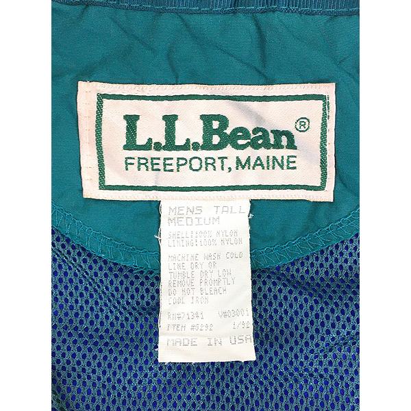古着 90s USA製 LL Bean 名作 「Windy Ridge Jacket」 ナイロン