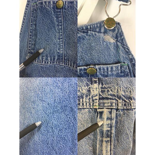 古着 70-80s USA製 Oshkosh B'gosh ローバック 濃紺 デニム ワーク