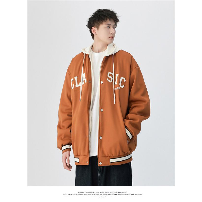 スタジャン メンズ レディーズ ゆったり 刺繍 防寒 スタジアム