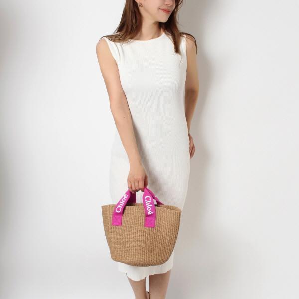Chloe（クロエ） 24SSモデル Mifuko ペーパーファイバー かごバッグ