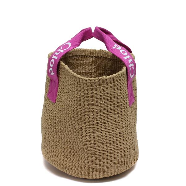 Chloe（クロエ） 24SSモデル Mifuko ペーパーファイバー かごバッグ