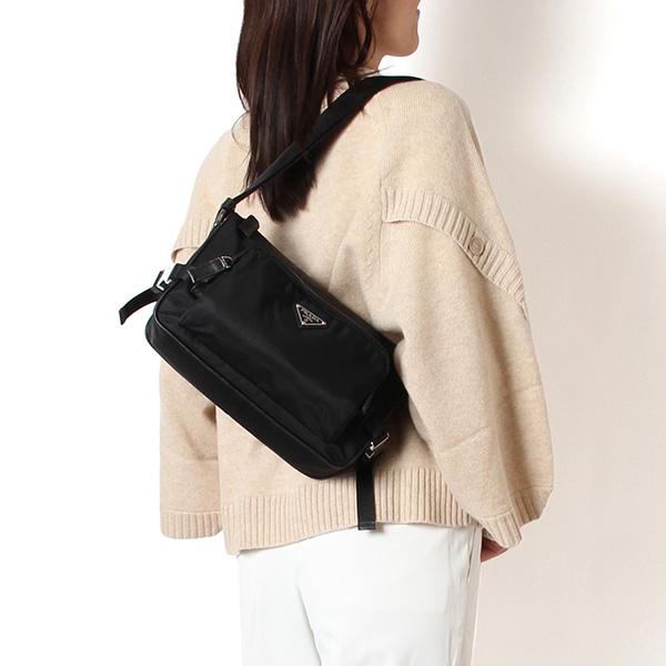 PRADA（プラダ） 25AWモデル レディース ReNylon x サフィアーノレザー