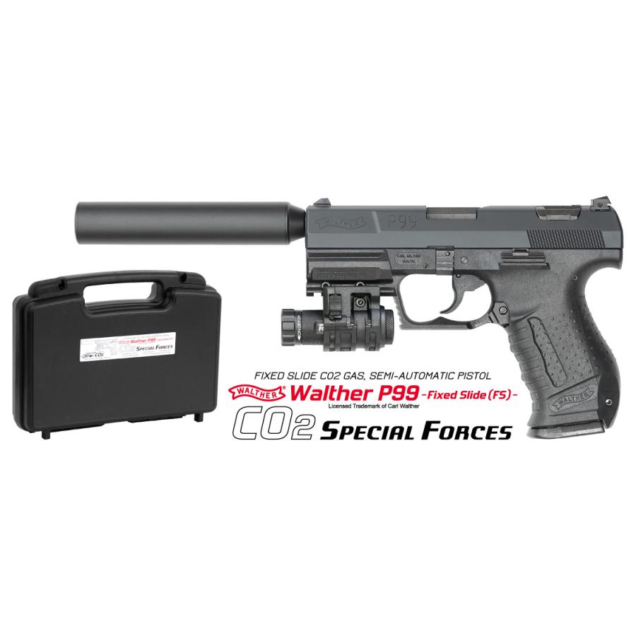 MARUZEN（マルゼン） ガスCO2 ワルサー P99FS 固定スライド スペシャル