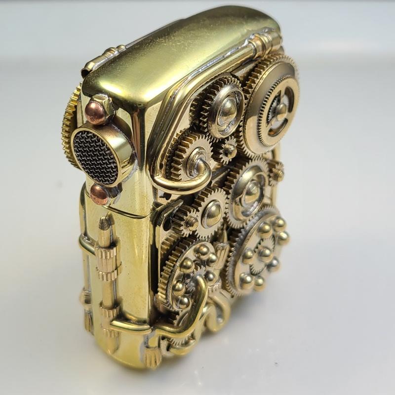 希少 ZIPPO ジッポ スチームパンク歯車デザイン ギアモチーフ