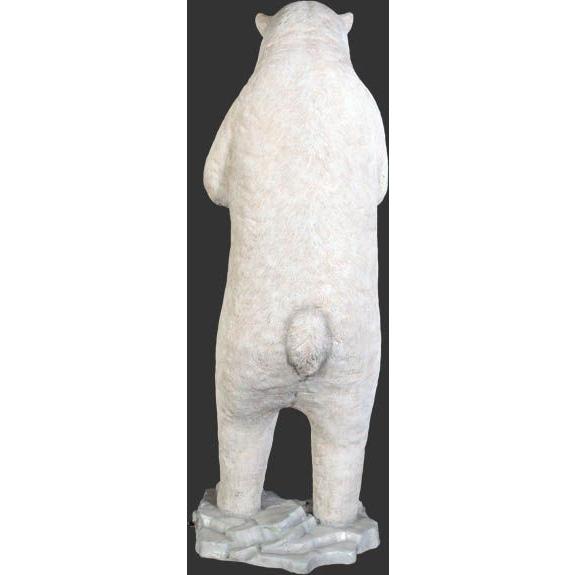 アニマルビッグフィギュア【立つ・白クマ（熊）・（全高212cm