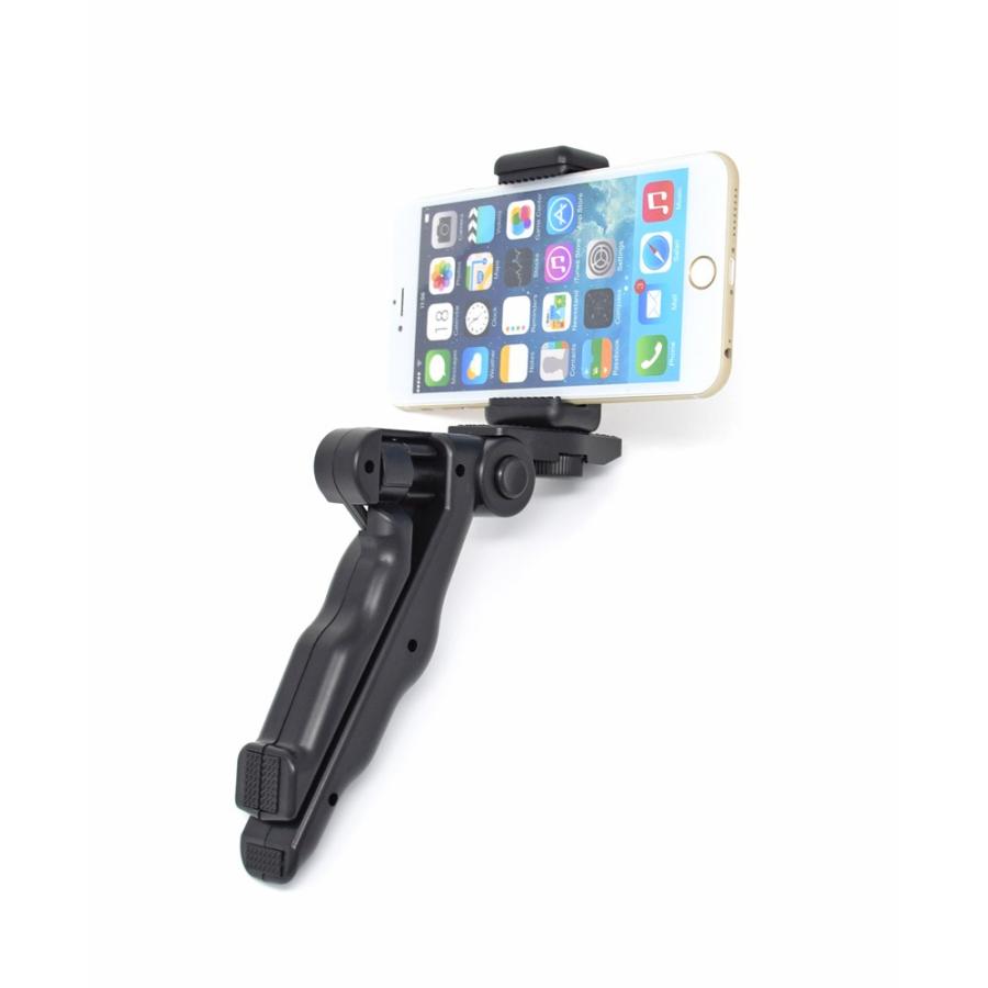 スマートフォン・iPhone ・デジカメ・ビデオカメラ用ハンディ三脚