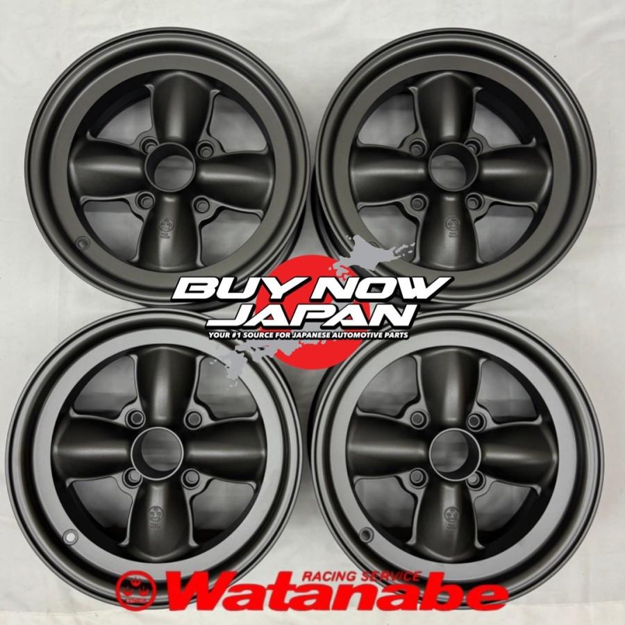 在庫ありの場合即納】4本セット RS Watanabe 4S TYPE 14×6.5J +14.5 4H