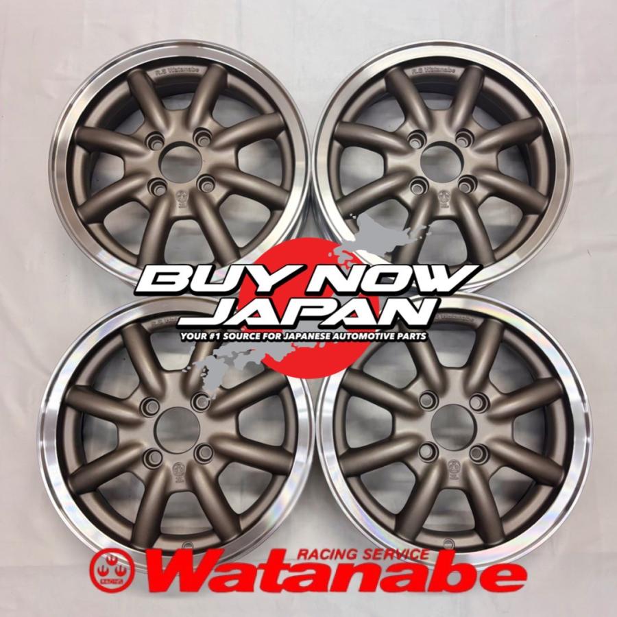 在庫ありの場合即納】4本セット RS Watanabe F8F TYPE 14×4.5J +45 4H
