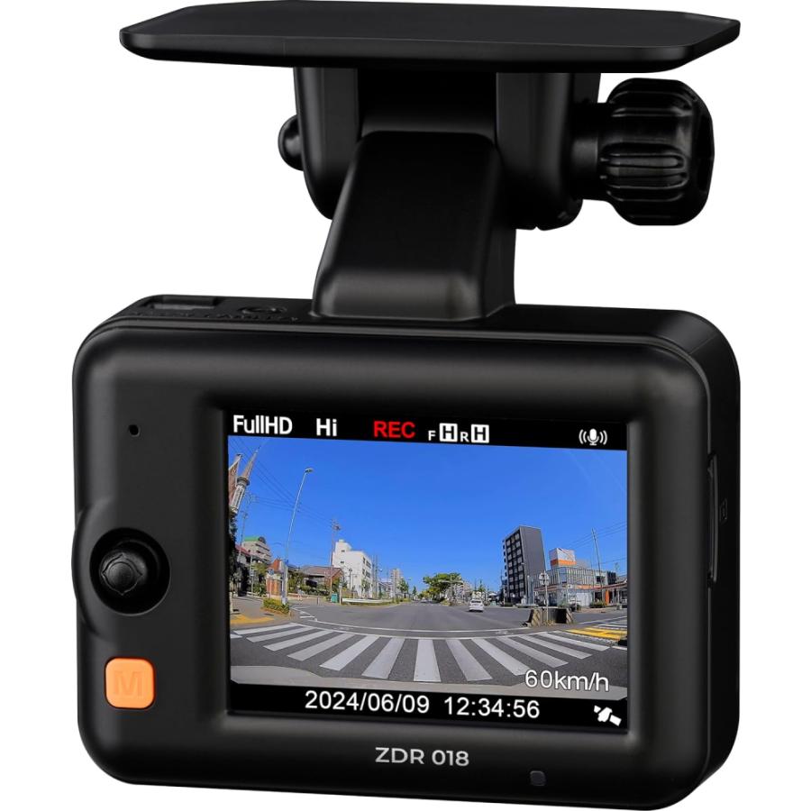 コムテック（Comtec） ZDR018 ドライブレコーダー 前後2カメラ 200万