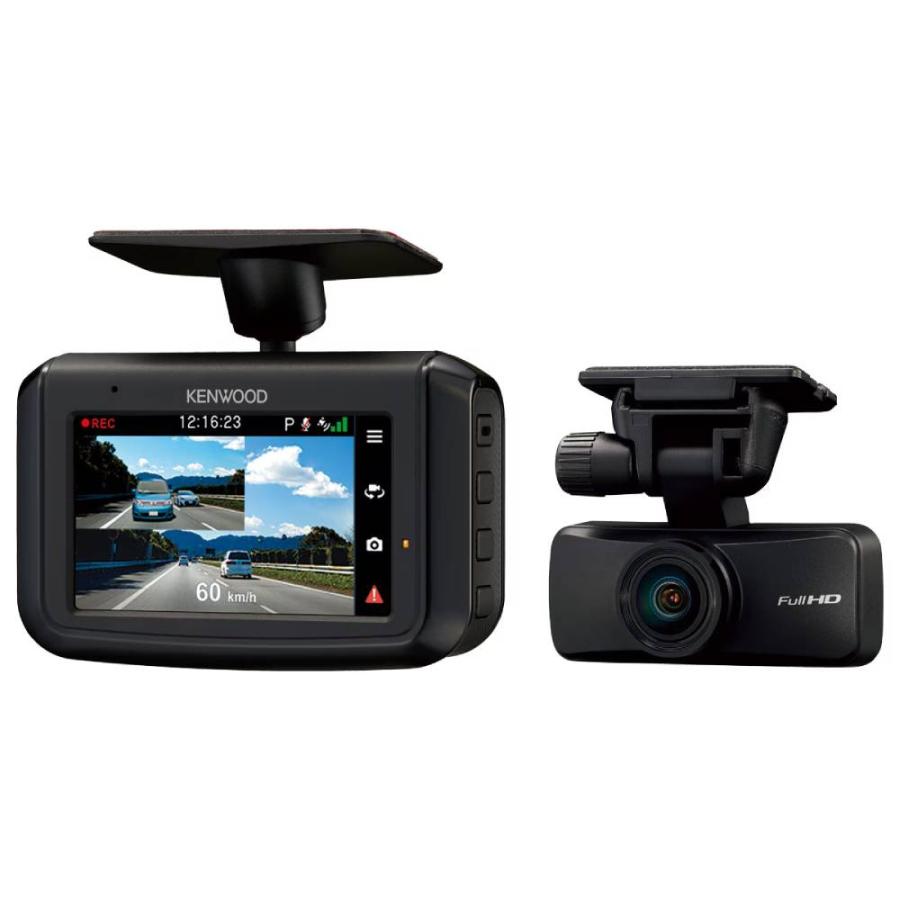 ケンウッド DRV-G50W ドライブレコーダー 前後撮影対応2カメラ 駐車