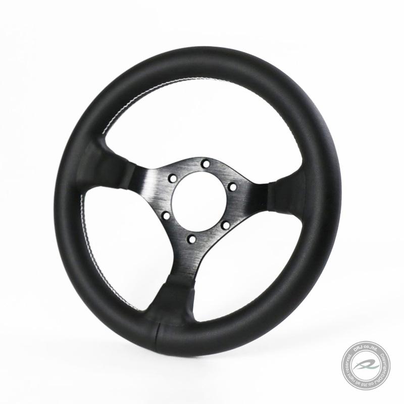 ステアリング 28Φ PVCレザー ブラックスポーク ノスタルジック NISMO