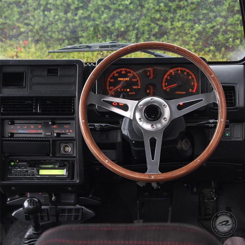 ウッドステアリング N365W 36.5Φ ヴィンテージスタイル レカラ