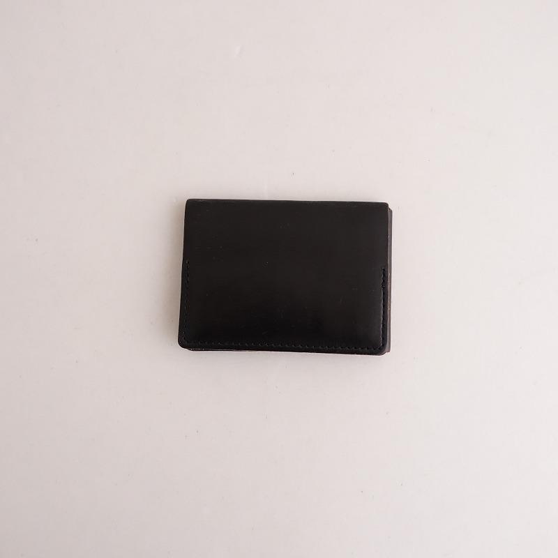 アーツ&サイエンス ARTS&SCIENCE *3card case カードケース*ブラック黒