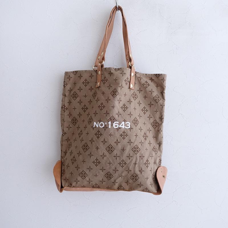 russet（ラシット） *ロゴプリントトートバッグ*手提げショルダー総柄