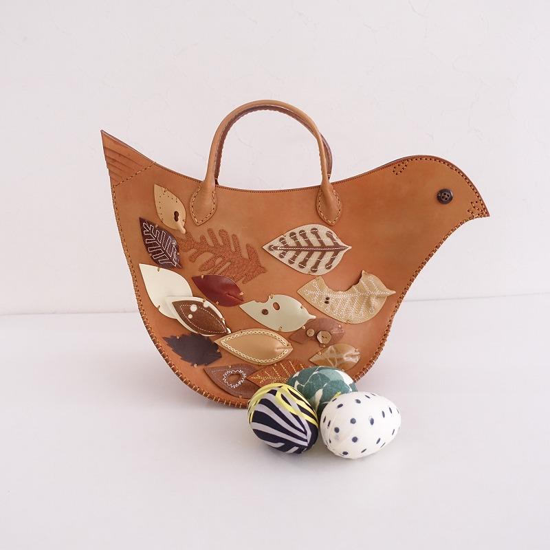mina perhonen（ミナペルホネン） *tori bag とりバッグ*ブラウン