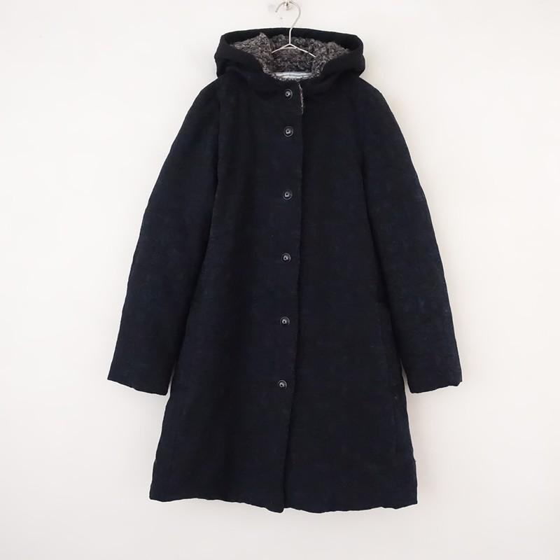 mina perhonen（ミナペルホネン） *jungle relief フード付き刺しゅう