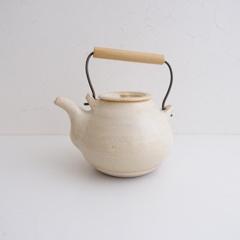 市川孝 焙煎煮茶器 茶器 & 片手鍋 煮茶器 Set直火可 煮茶器・市川孝