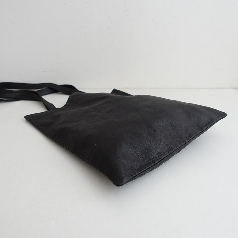 Aeta アエタ *2WAYショルダートート*ブラックレザー牛革肩掛けかばん