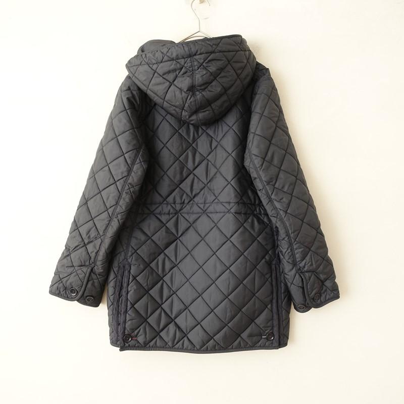 45アールピーエム 45RPM *キルトフーディコート*2ネイビーキルティング