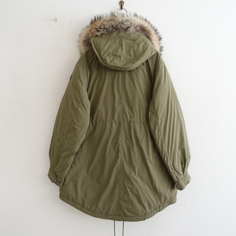 TATRAS（タトラス） *ファーフード付きダウンコート*ナイロン羽毛中綿