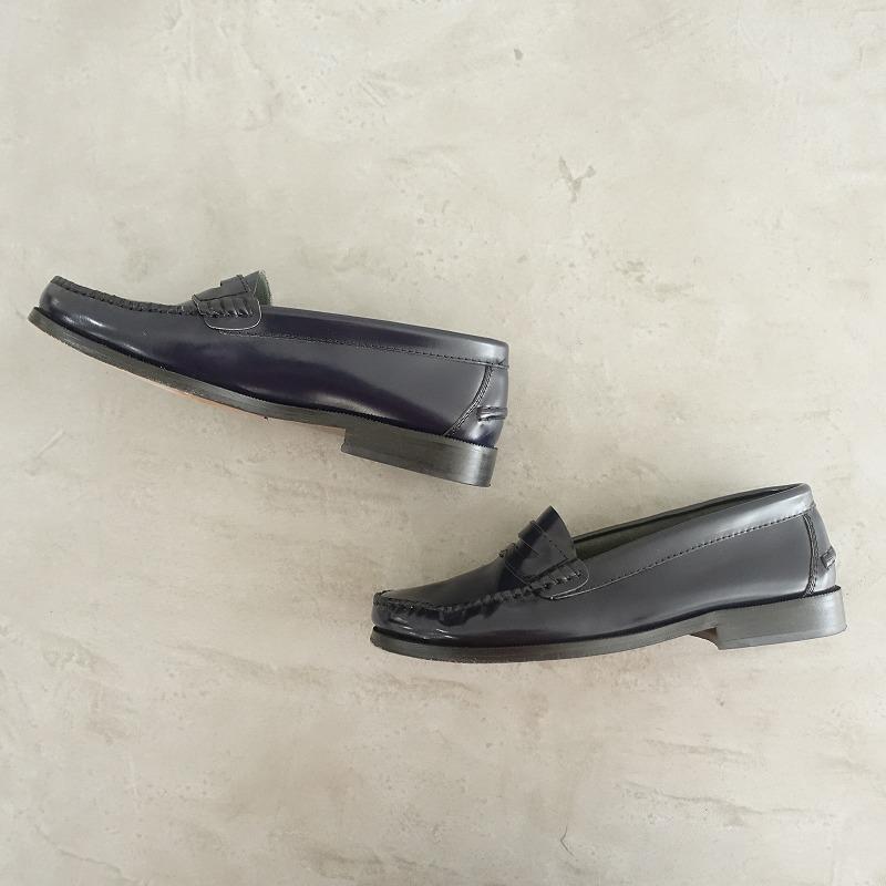 ARTESANOS（アルテサノス） *レザーコインローファー 38/24*ネイビー