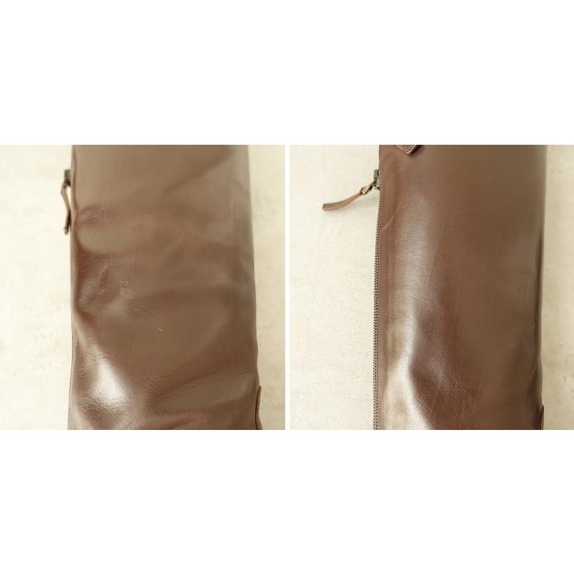 SARTORE（サルトル） *ロングブーツ 36/23*レザー皮革ブラウン1024