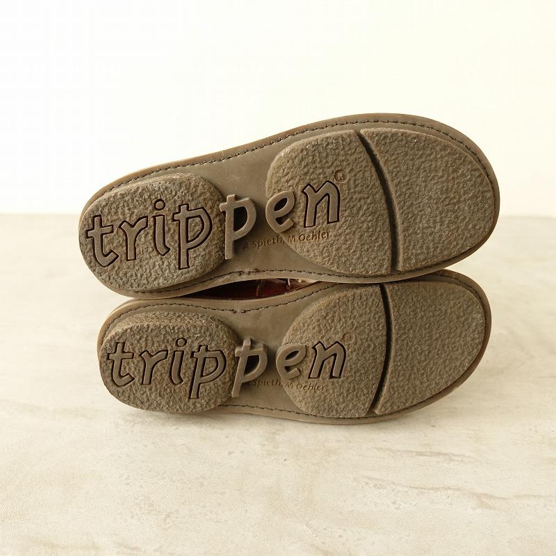 trippen（トリッペン） *Mexico レザーロングブーツ 23.5*ブラウン茶色