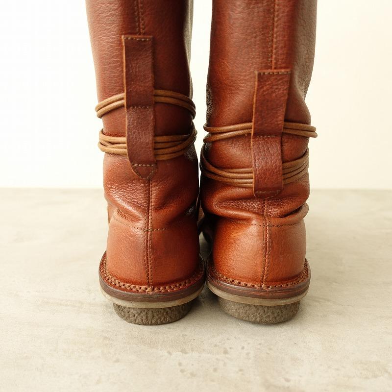 trippen（トリッペン） *Mexico レザーロングブーツ 23.5*ブラウン茶色