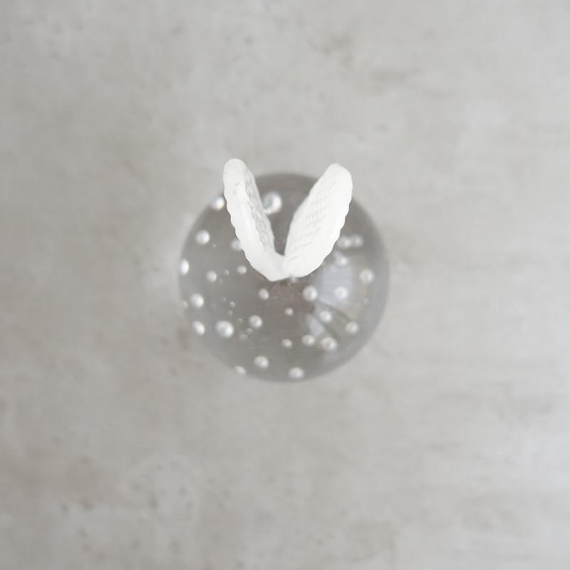 定価2.3】イイノナホ iino naho *choucho ペーパーウェイト*ガラス製