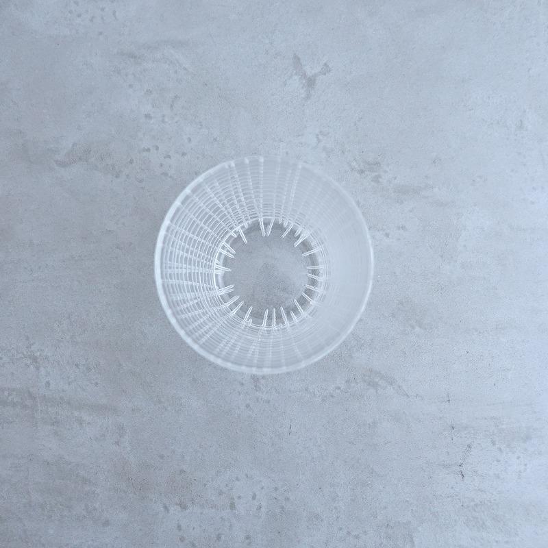 美品】辻和美 tsuji kazumi *ミゾレ めんちょこ*カップガラス【陶器