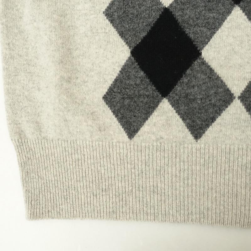 MARGARET HOWELL（マーガレットハウエル） *クルーネックアーガイル