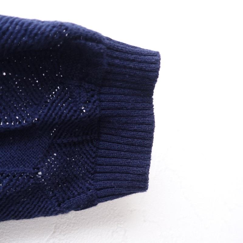 mina perhonen（ミナペルホネン） *new jouney コットンニット柄編み