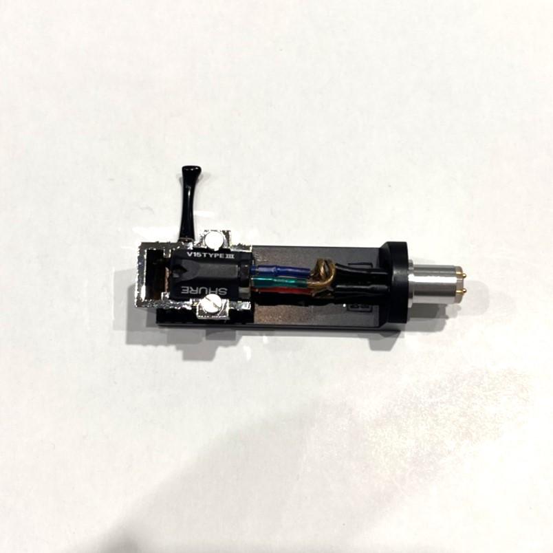 SHURE（シュア） SHURE V-15 typeIII (白文字 シボ加工) + SHURE VN