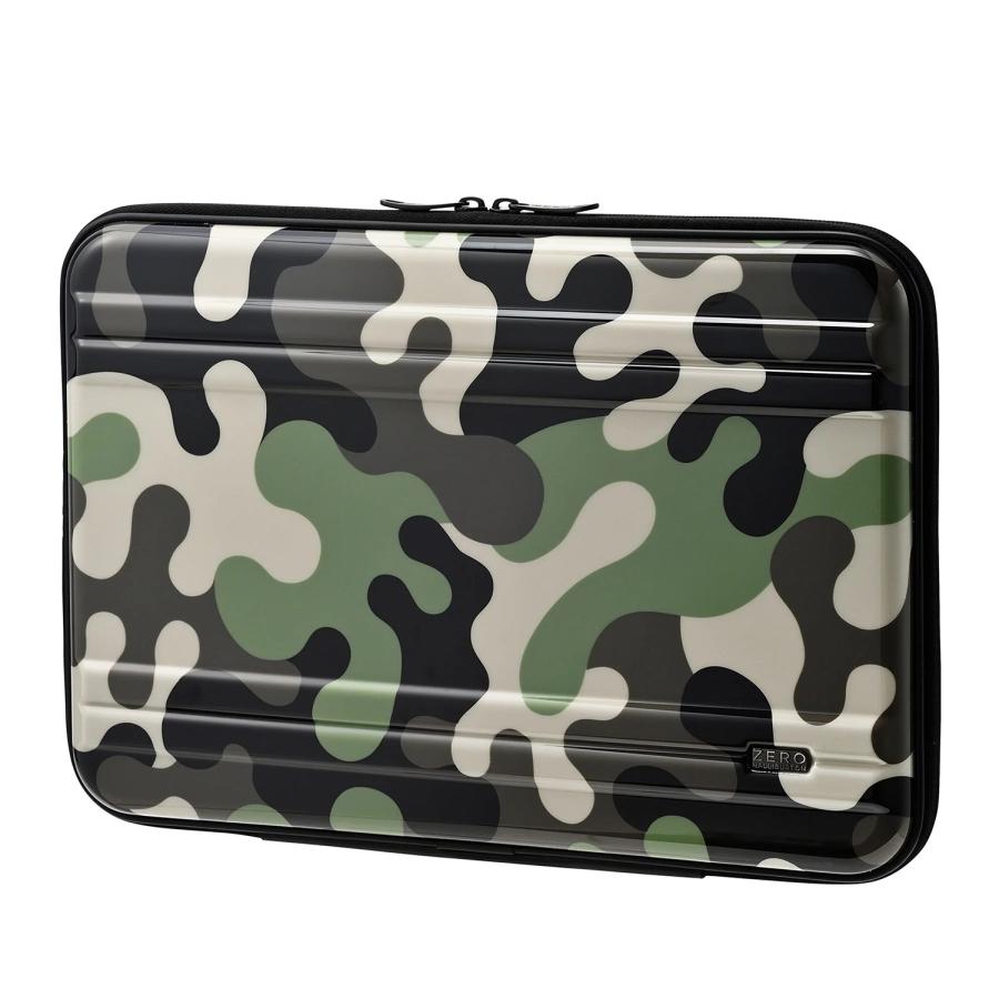 ゼロハリバートン ZERO HALLIBURTON PCケース ポリカポーチ 迷彩 カモ
