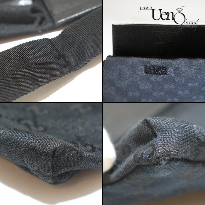 GGキャンバス 【質屋】送料無料！GUCCI グッチ ウエストポーチ 2WAY GG