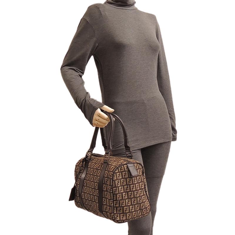 FENDI（フェンディ） ［飯能本店］FENDI ズッカ ミニボストン 2381