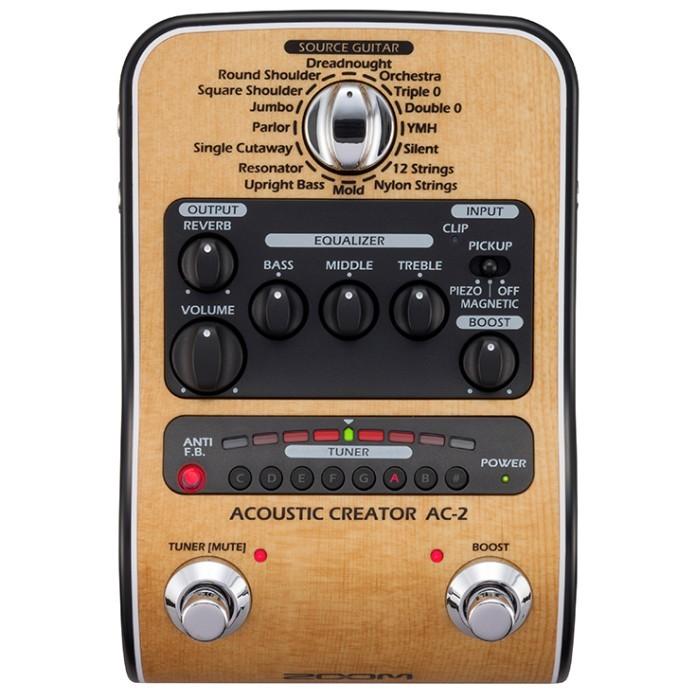 ズーム（zoom） Zoom AC-2 Acoustic Creator アコースティックギター用