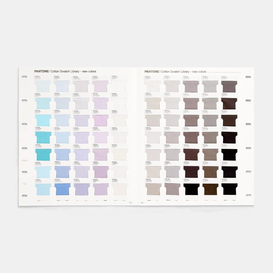 PANTONE（パントン） FHI コットンスワッチライブラリおよび新色