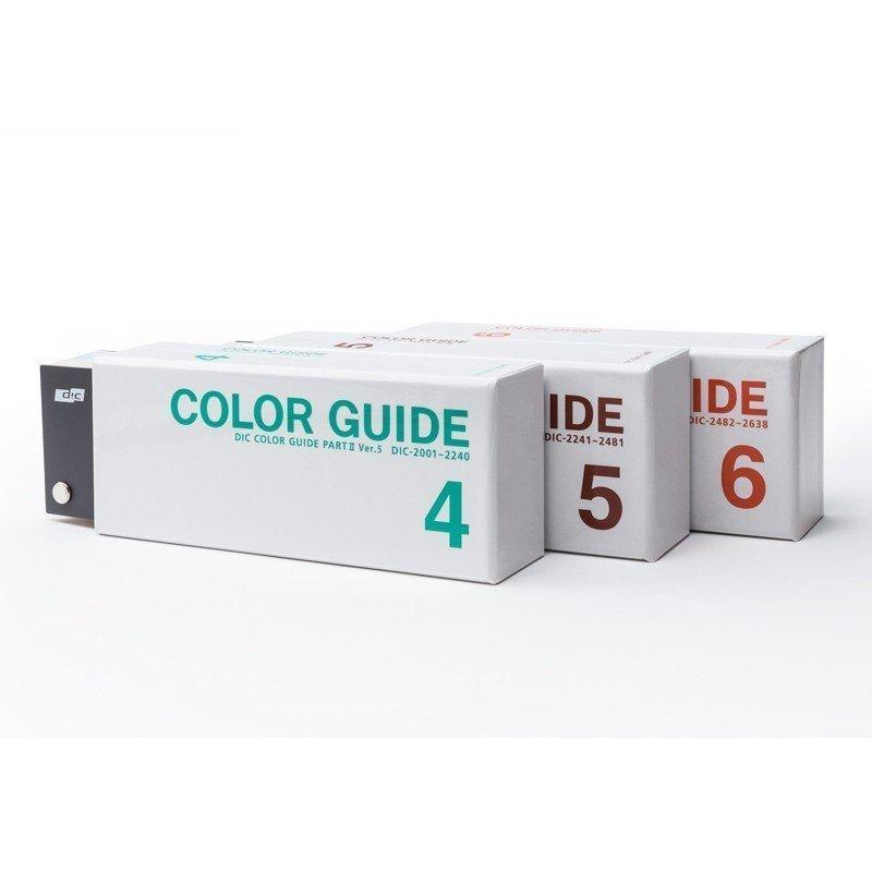 DICカラーガイド PART2(4.5.6) 第5版 4部まとめ販売 色見本 爆買 : 色