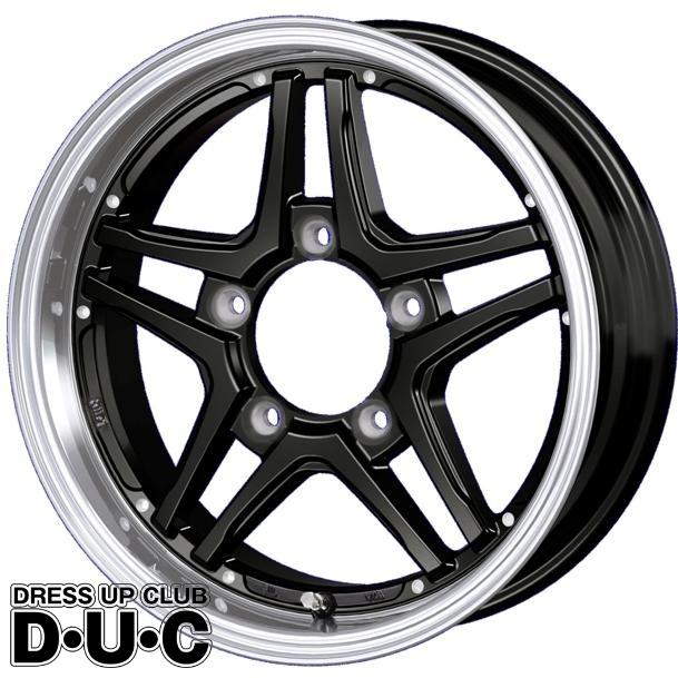 ジムニーシエラ ホイール4本セット Leowing J-TECH BJ2 16-6.0+5 リム