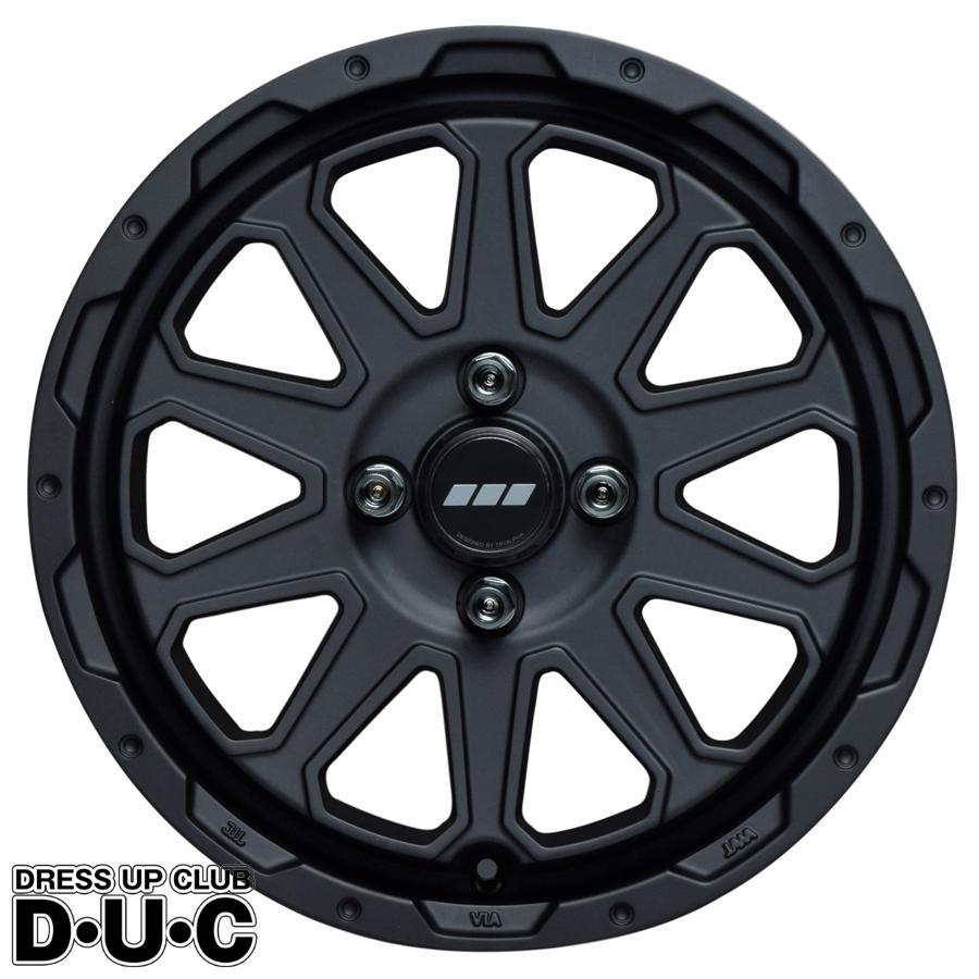 コンケーブ軽用15インチホイール4本セット レオウィング XR Vale