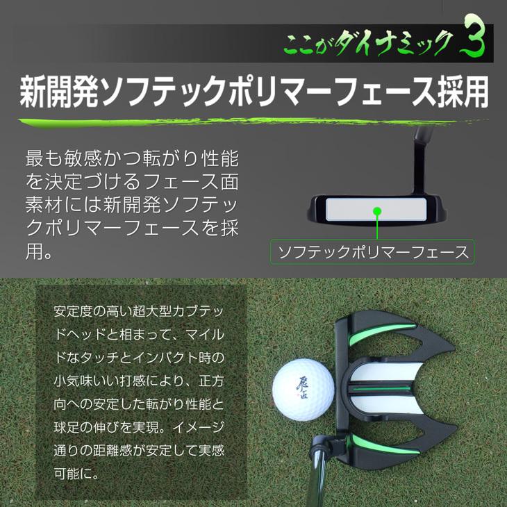 DYNAGOLF（ダイナゴルフ） ゴルフ クラブ メンズ パター マレット型 34