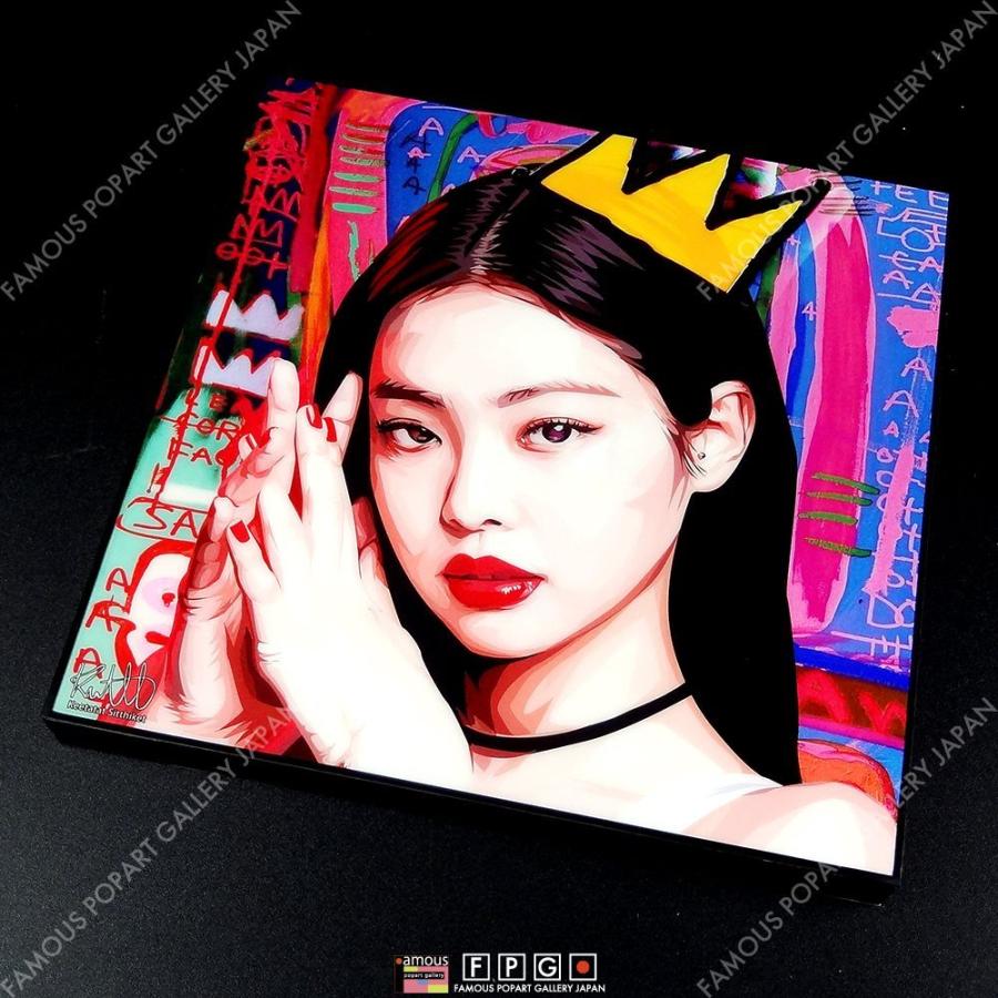 ポップアートパネル インテリア アート ポスター 絵 JENNIE Ver.2