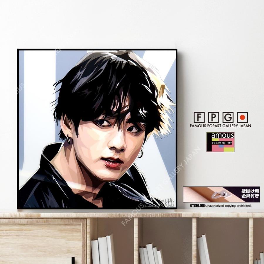 ポップアートパネル インテリア アート ポスター 絵 JUNG KOOK BTS