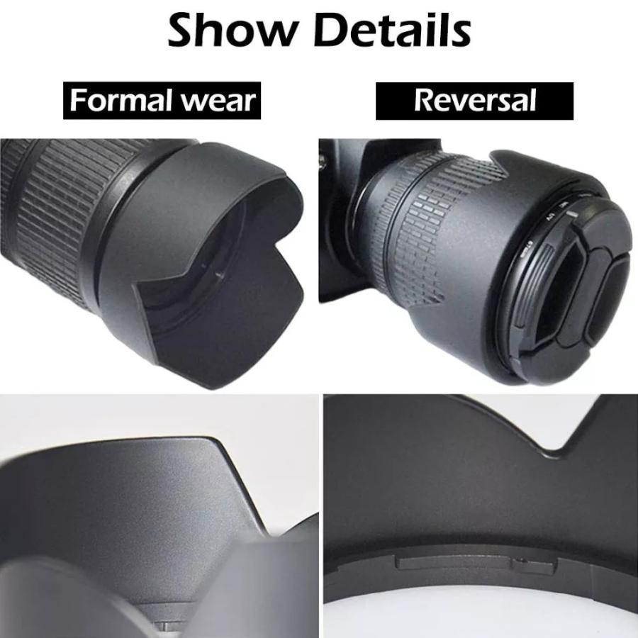 ニコン uvフィルターレンズフード 67mm 18-140 18-135 18-105 18-70
