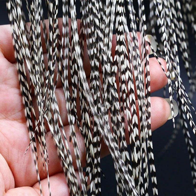 ホットホワイティンググリズリーフライイングサドルハックル20ウイング