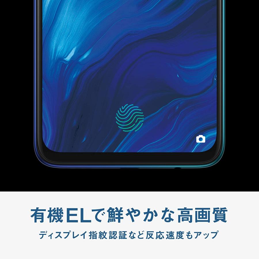 Reno OPPO A ブルー CPH1983 BL 64GB 国内版SIMフリー : freak.Yahoo