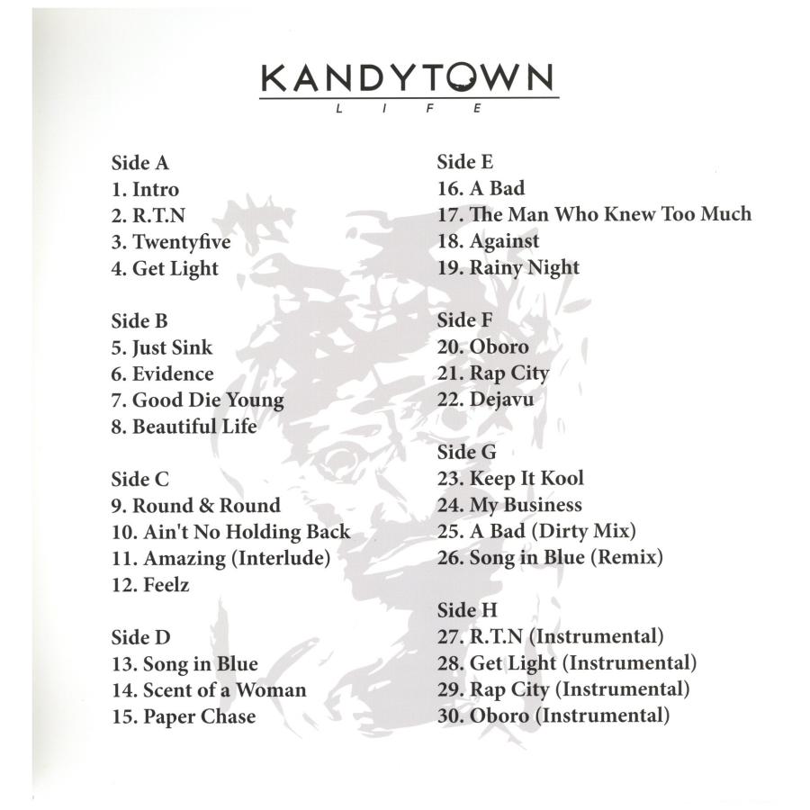 レコード】KANDYTOWN - Kandytown 4xLP JAPAN 2017年リリース