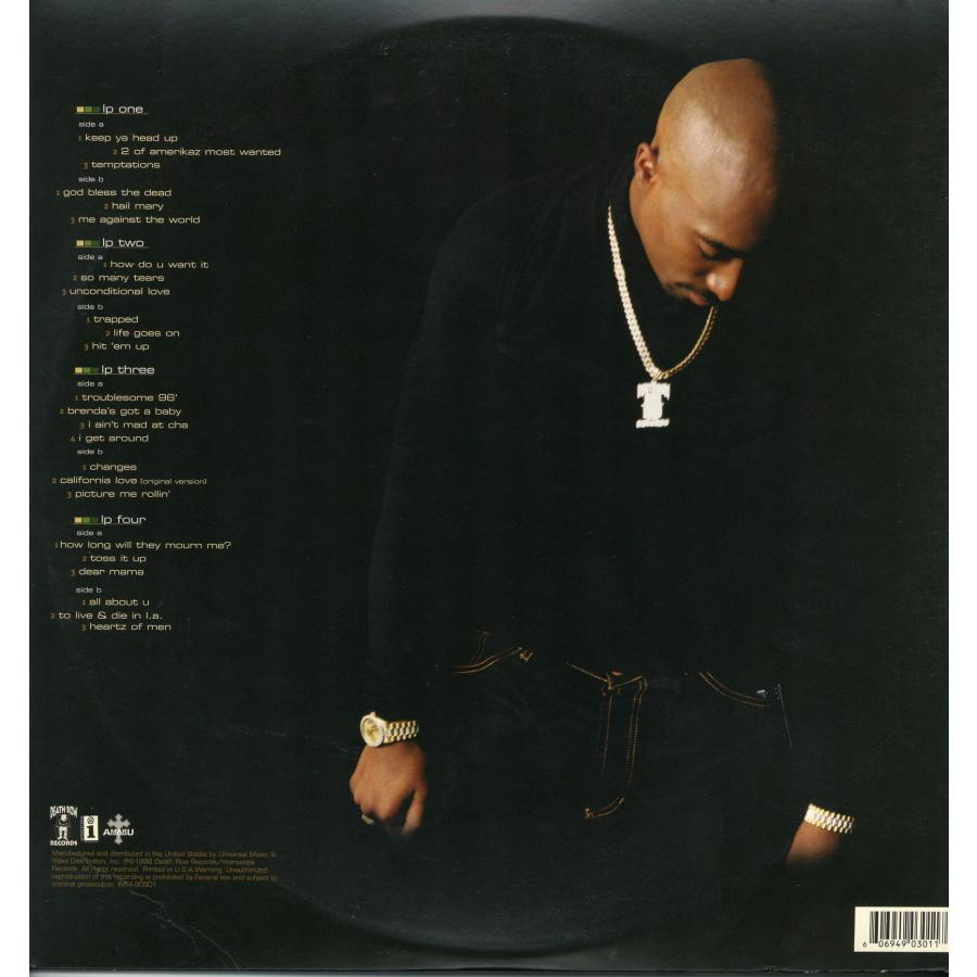 レコード】2PAC - GREATEST HITS 4xLP US 1998年リリース : フリークス