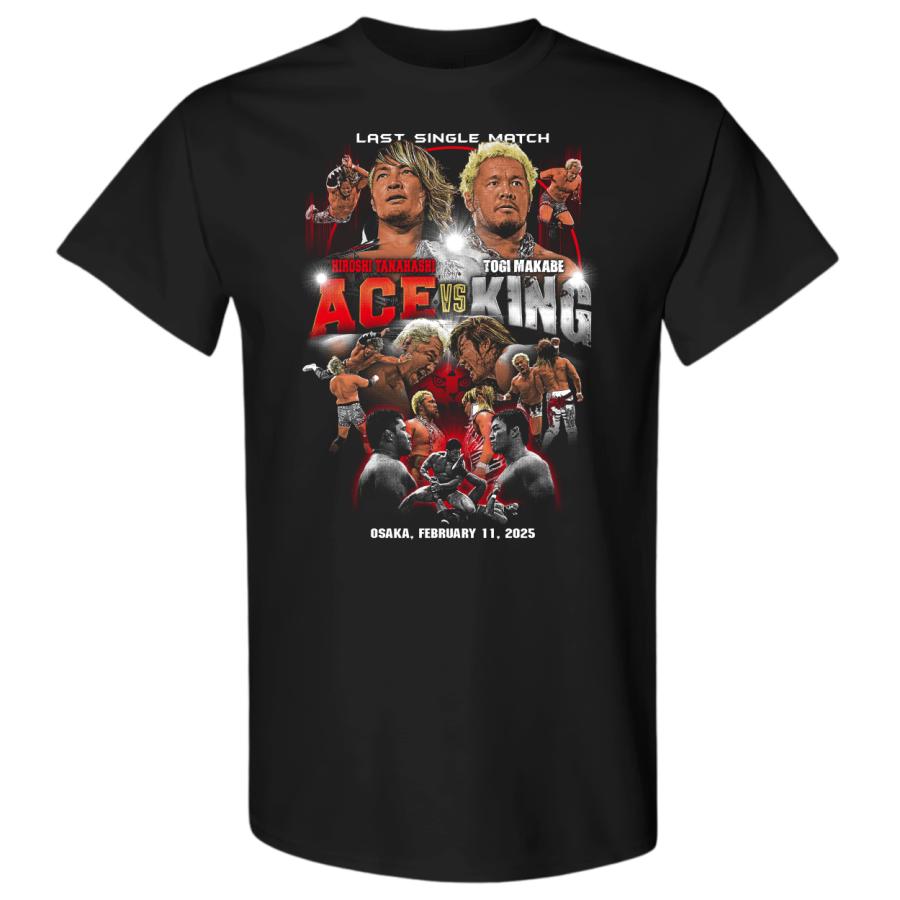 新日本プロレス 棚橋弘至 vs 真壁刀義 ラストシングマッチ 対戦記念 T